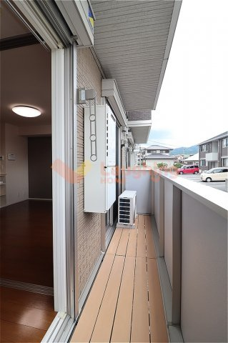 グラン エトワールA棟のバルコニー