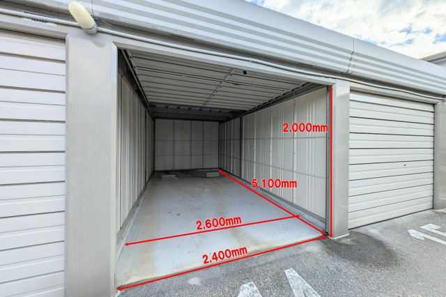  | 住吉2丁目駐車場 | シャッターガレージ(小)：22,000円／月