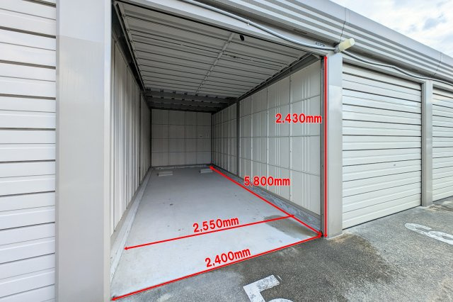 【駐車場】 | 住吉2丁目駐車場 | シャッターガレージ(大)：26,000円／月