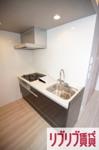 D-room弁天3丁目　C棟のキッチン