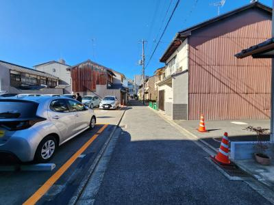 ブーブーヴィラ二条の地図|前面道路