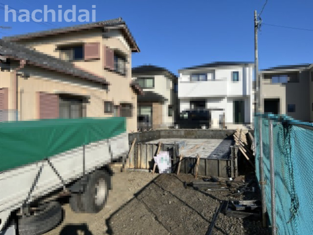 碧南市西山町Ⅴ新築戸建　1号棟の外観|碧南市西山町Ⅴ新築戸建1号棟写真です。2024年2月撮影