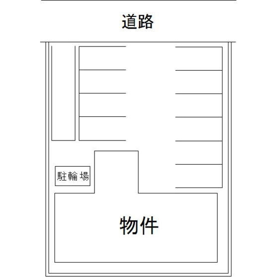 岐阜市岩地１丁目のアパートの外観