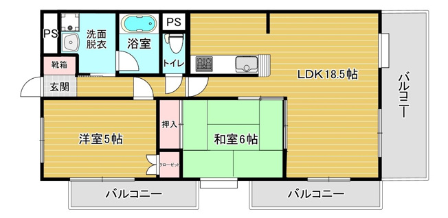 【間取り】 | リファレンス箱崎