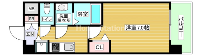 【間取り】 | メインステージ大阪福島