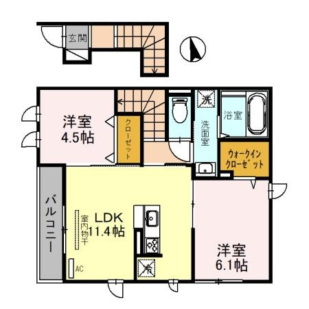 【間取り】 | グランドソレーユ西浜