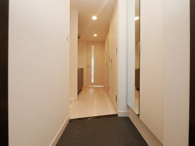 プレサンス南堀江ザ・センスの玄関