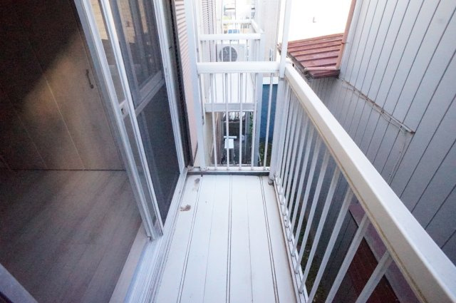 カーサ　ジョイアのバルコニー