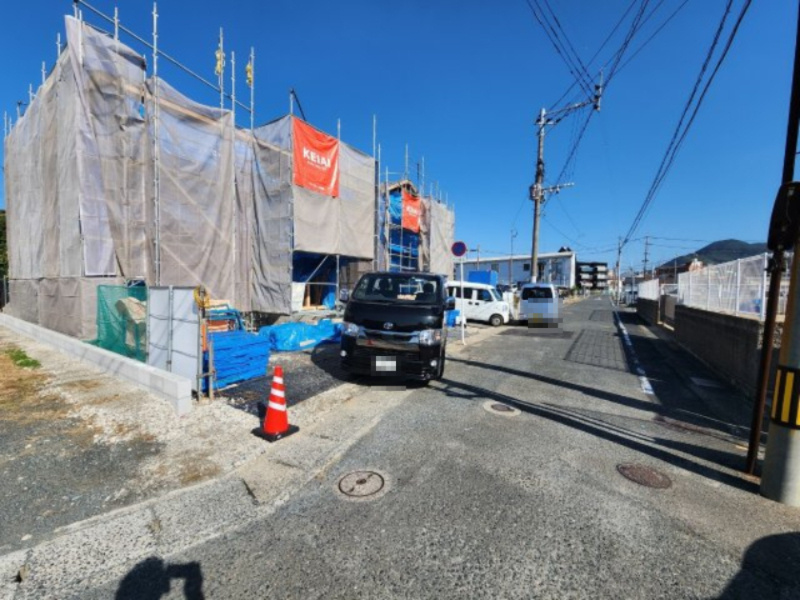ケイアイ　 Fit－フィット－小倉北区明和町　【小倉北区　新築戸建て】の前面道路含む現地写真|現地撮影　2023,11,20　ケイアイ　 Fit－フィット－小倉北区明和町　【小倉北区　新築戸建て】