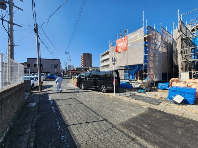ケイアイ　 Fit－フィット－小倉北区明和町　【小倉北区　新築戸建て】の前面道路含む現地写真|現地撮影　2023,11,20　ケイアイ　 Fit－フィット－小倉北区明和町　【小倉北区　新築戸建て】
