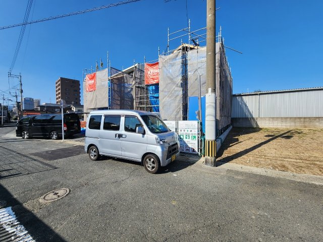 ケイアイ　 Fit－フィット－小倉北区明和町　【小倉北区　新築戸建て】の前面道路含む現地写真|現地撮影　2023,11,20　ケイアイ　 Fit－フィット－小倉北区明和町　【小倉北区　新築戸建て】