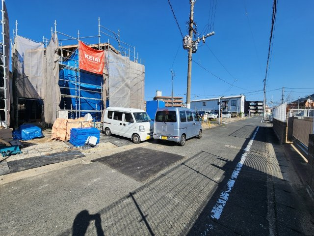 ケイアイ　 Fit－フィット－小倉北区明和町　【小倉北区　新築戸建て】の前面道路含む現地写真|現地撮影　2023,11,20　ケイアイ　 Fit－フィット－小倉北区明和町　【小倉北区　新築戸建て】