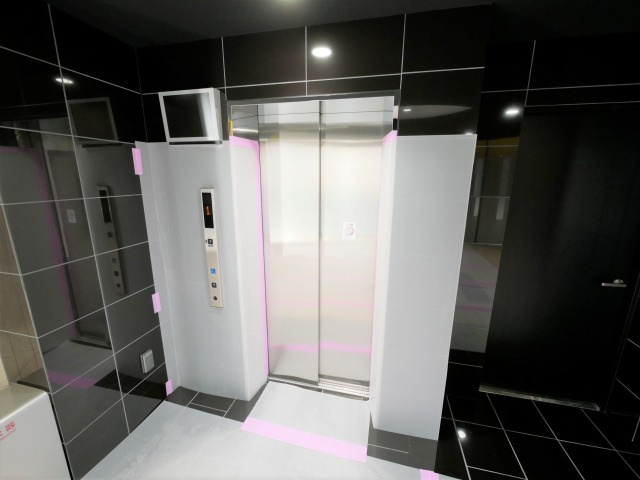 大阪市阿倍野区天王寺町南２丁目の賃貸マンションのロビー