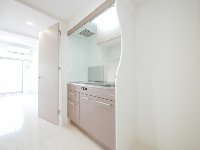 大阪市阿倍野区天王寺町南２丁目の賃貸マンションのキッチン