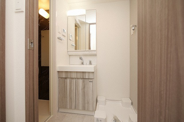 S-RESIDENCEドーム前千代崎の独立洗面台