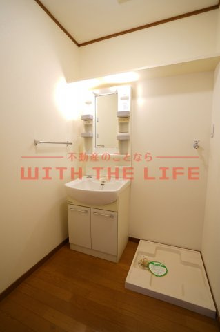 ルーチェクール花畑【キャッシュバック対象物件】の洗面所|使いやすい洗面所です