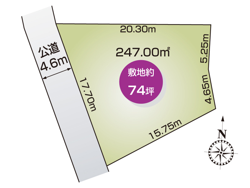 【区画図】熊谷市楊井