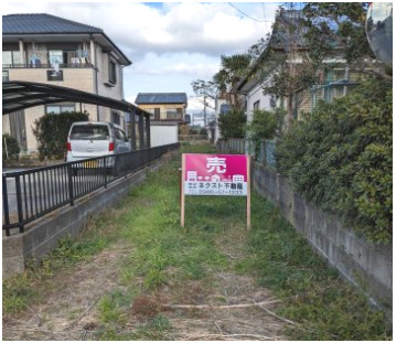 都城市都北町の売地の外観