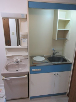 【キッチン】 | アットホームパレオ | 別号室の写真になります。現況優先。