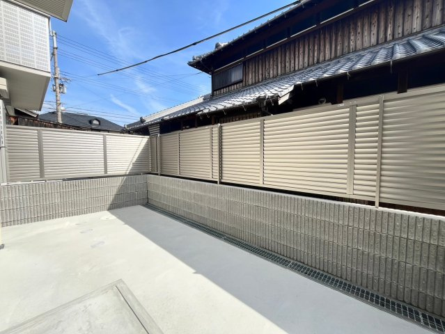 リコルド住吉のバルコニー