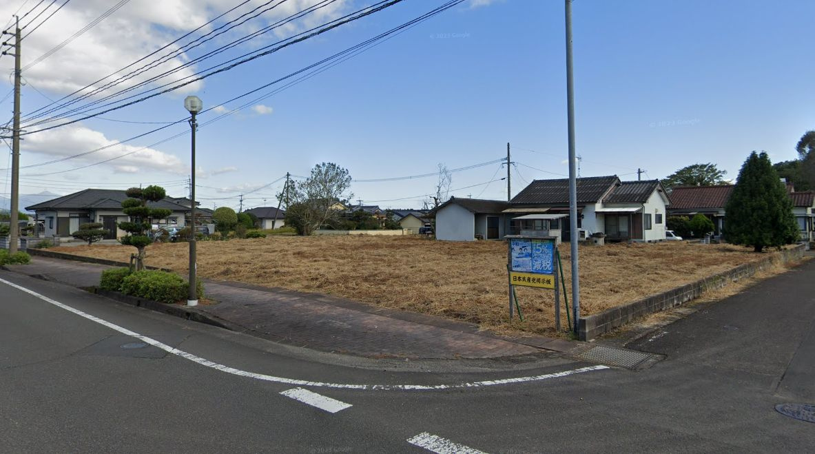 曽於市末吉町上町３丁目の売地の外観