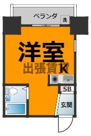仲介手数料0円！アーバンウエーブ新道の間取り