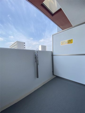 熊本市中央区新町４丁目の賃貸マンションのバルコニー