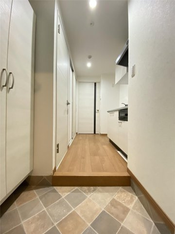熊本市中央区新町４丁目の賃貸マンションの玄関