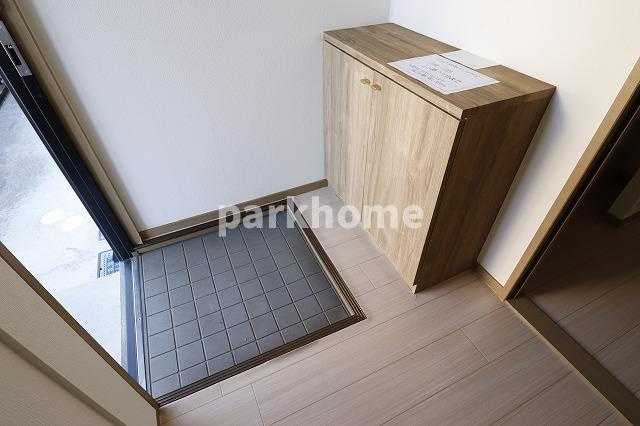 ウイング神田A棟の玄関|毎日通る玄関はこちらです