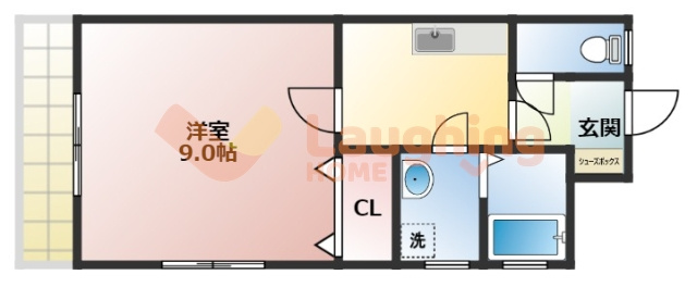サンフィールドⅡの間取り