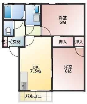 サンビレッジ檍の間取り