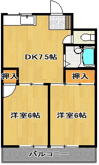 【間取り】 | ベルフィーヌ船橋 | 間取り