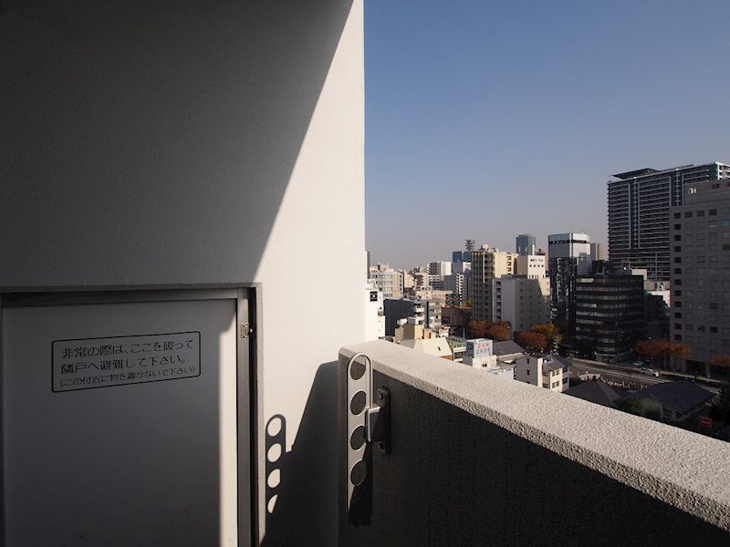 【バルコニー】プロシード大阪梅田ポーション 