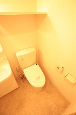 快適な洗浄便座のトイレです♪