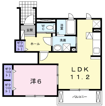 舞子坂ヒルズの間取り