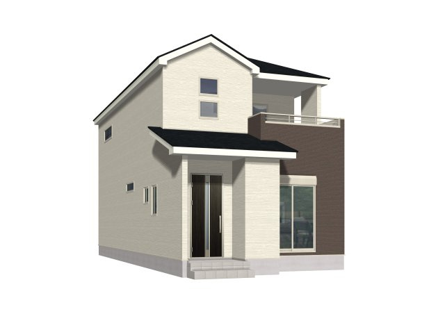 中央区八王寺町1期　2区画の外観|2号棟　外観です