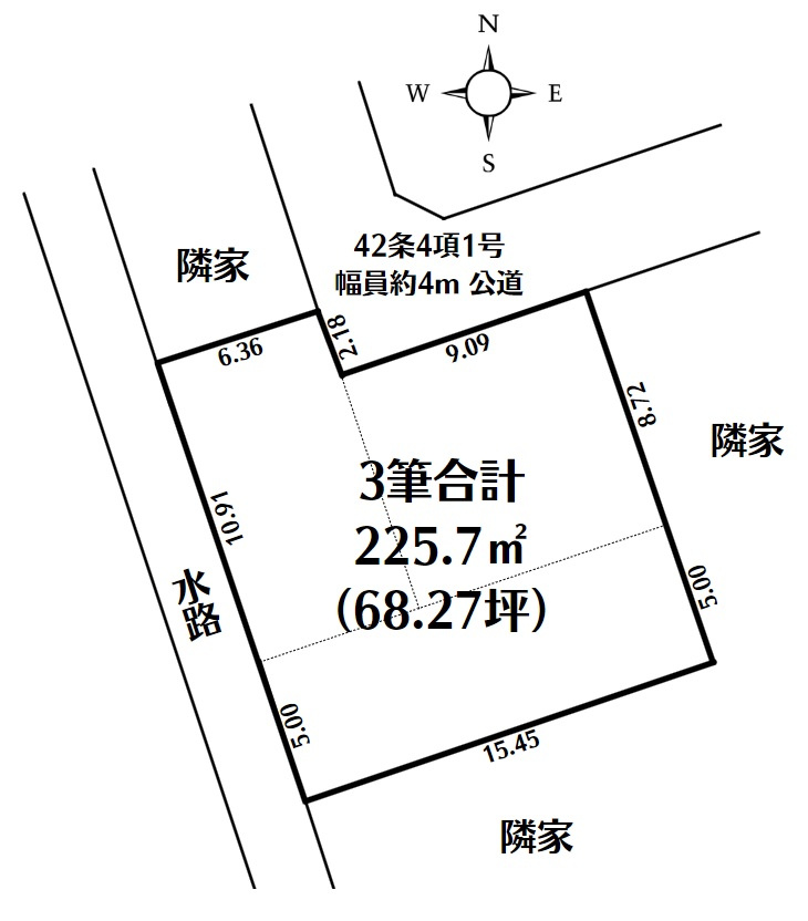 越谷市神明町3丁目売地
