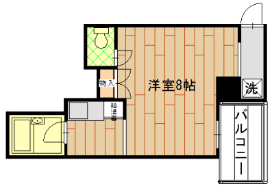 プラネシア京都（旧：スバル星の子）の間取り