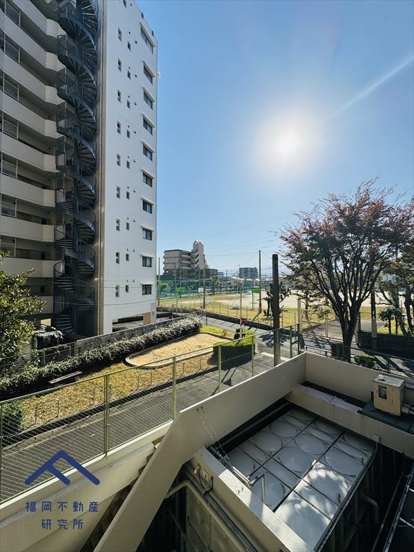 朝日プラザ大橋南の展望