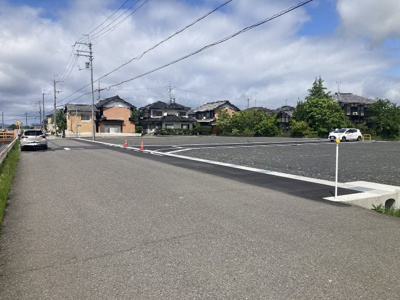 【前面道路含む現地写真】 | 長浜市曽根町分譲地　４号地