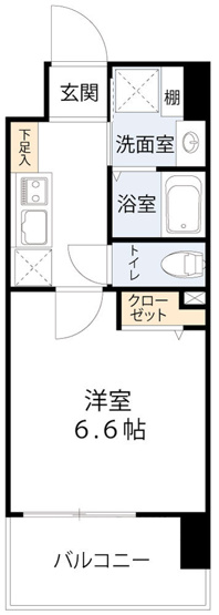 【間取り】 | ワールドアイ大阪城EASTⅡ