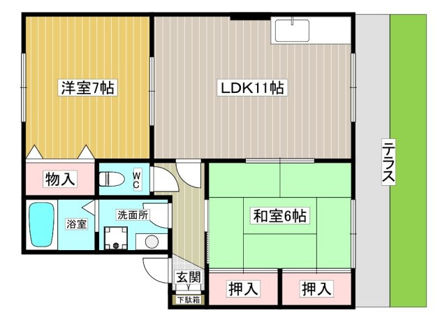 【間取り】 | グレース能登