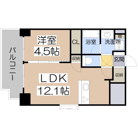 【間取り】 | スプランディッド阿倍野 | 間取り
