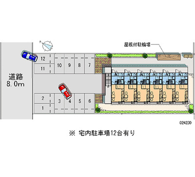 【区画図】 | レオパレスサニーヒル | 画像4