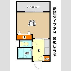 ハウスパーク長居の間取り