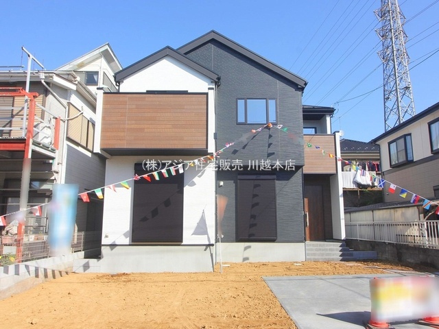 川越市今福2期　新築戸建の外観|お庭付き♪