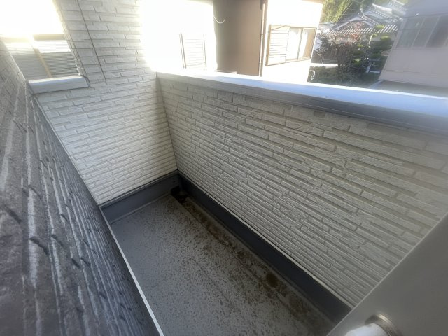 コンプレのバルコニー