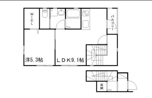 コンプレの間取り