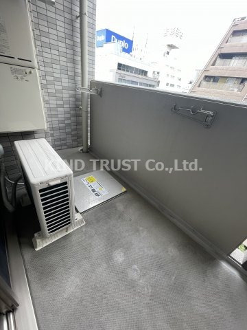 エスリード南森町のバルコニー|陽当たり良好なバルコニーです