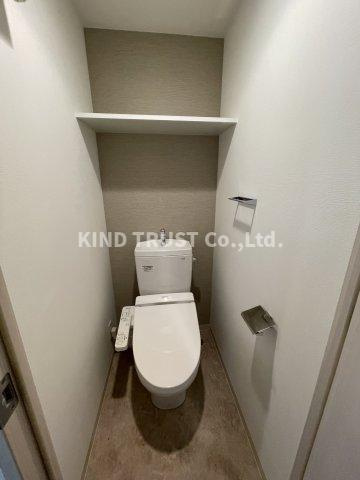 エスリード南森町のトイレ|落ち着いたトイレです
